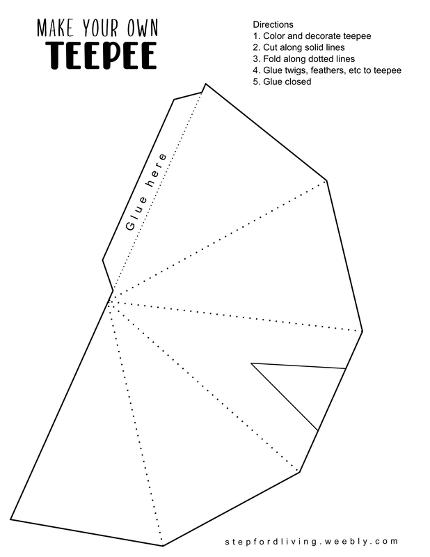 free-teepee-craft-template